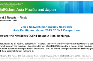 Hasil NetRiders Ronde 2